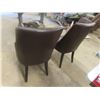 Image 4 : 2 Vinyl Upholstered Chairs