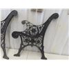 Image 2 : Set of 2 Cast Bench Ends