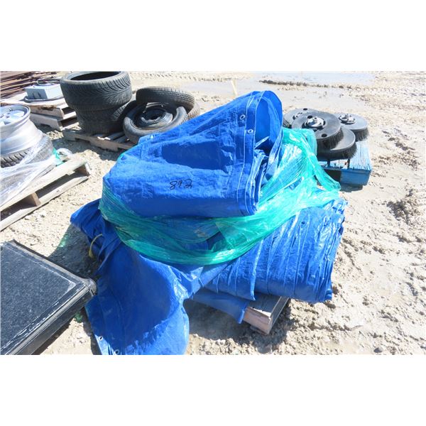 Pallet of Tarps 