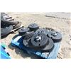 Image 1 : 8 Brush for Auto Car Wash Diameter 14"