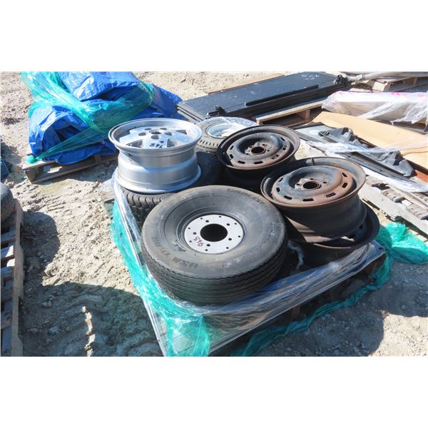 2 Trailer Tires 570-8, 2x 6.90-9 Tires, 