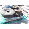 Image 2 : 2 Trailer Tires 570-8, 2x 6.90-9 Tires, 