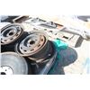 Image 3 : 2 Trailer Tires 570-8, 2x 6.90-9 Tires, 