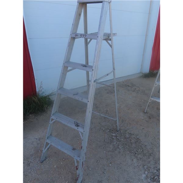 Alumminum Step Laddet 6 FT