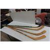 Image 1 : 4 Hockey Sticks Left Handed 2 with Autographs 