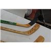 Image 3 : 4 Hockey Sticks Left Handed 2 with Autographs 