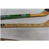 Image 8 : 4 Hockey Sticks Left Handed 2 with Autographs 