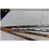 Image 8 : 4 Hockey Sticks Left Handed 2 with Autographs 