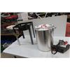 Image 1 : Propane-Cooker, Turkey Broiler- Stainless Pot Opened, New