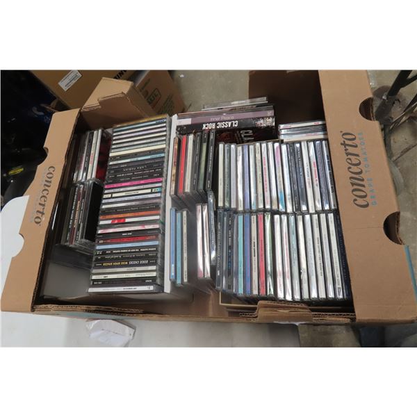 120 Approc. CDs, Country, Rock+ Roll, Soft Listening