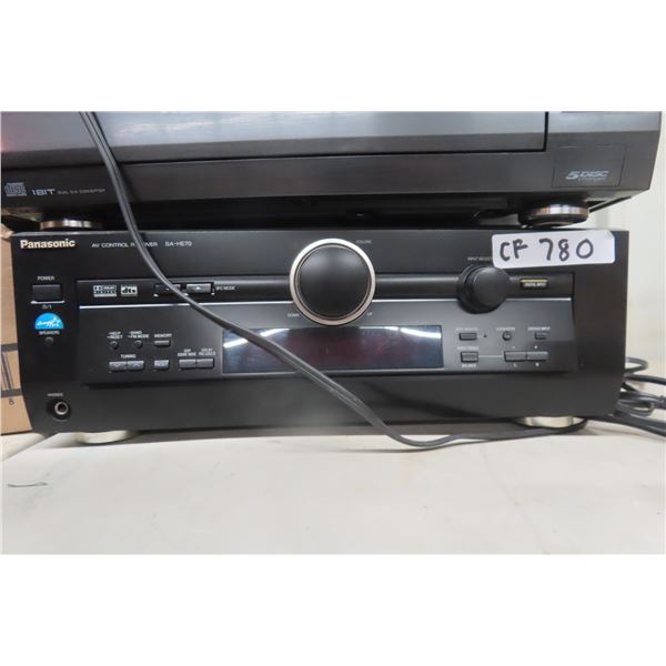 Panasonic AV Control Reciever Model SA-HE70