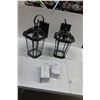 Image 1 : 2x Outdoor WallMount Light Fixtures Appear New