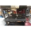 Image 4 : 2 Poly Shelfs 1) 4 Tier, 1) 5 Tier Shelf Size 17"x35"