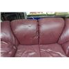 Image 3 : Leather/Leather Style Love Seat
