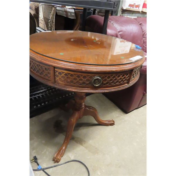 Drum Stand Pedestal with Drawer Chip and Dale