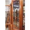 Image 3 : Dining Room Suite: Oak China Cabinet 2 Piece