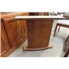 Image 7 : Dining Room Suite: Oak China Cabinet 2 Piece