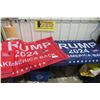 Image 1 : (2) New Trump Flags 3ftx5ft