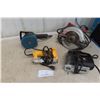 Image 1 : 4 Power Tools: SkilSaw, JigSaw, Sander, Stapler