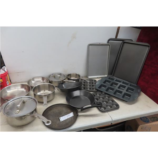 Bakingware, Cookie Sheets, Muffin Pans, Pots + Pans +