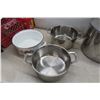 Image 2 : Strainer, Pots, Stewing Pot,+ 3 Lids