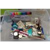 Image 8 : 3- Spinal Aart Kits, Sewing Notions, Threas Needles, Embroidery Hoops 