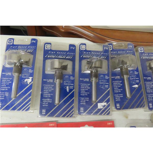 New Spade Bits, Jig Saw Blades, Router Bits Forstner Bits 