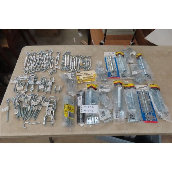 New Hardware Heavy Duty Barrel Bolts, Door