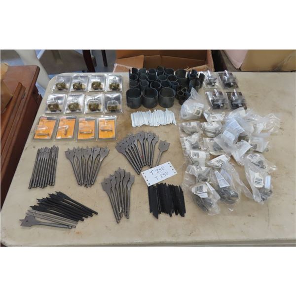 New Router Bits, Spade Bits, Hole Saws, Recip + Jig Saw Blades 