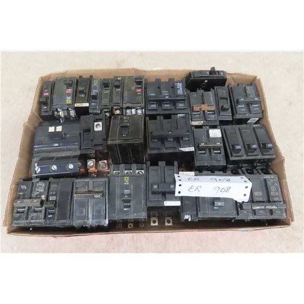 Box Full Electrical Breakers