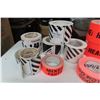 Image 3 : Tape Rolls, Shipping Rolls, Graphic Caution Labels +