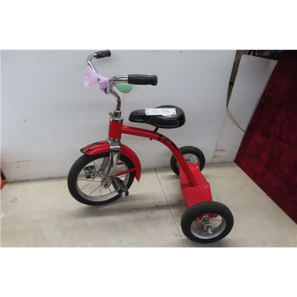 Childs Metal Tricycle 11" Wheels Harley Davidson Sticker Badge 