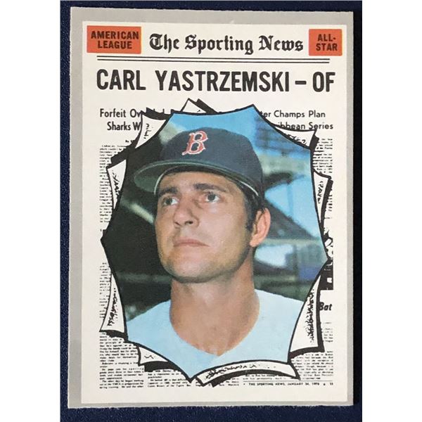 1970 O-PEE-CHEE CARL YASTRZEMSKI (HOF) AS