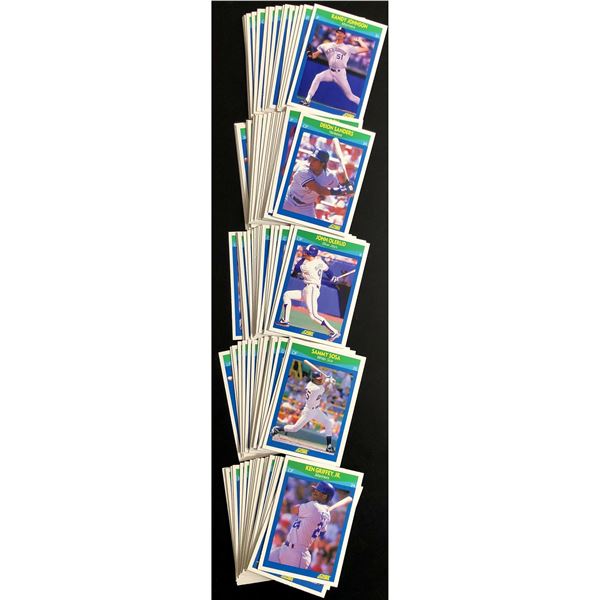 1990 SCORE BASEBALL RISING STARS COMPLETE SET