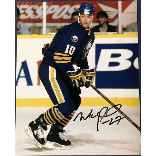 MICHAEL PECA 8x10 GLOSSY - SIGNED