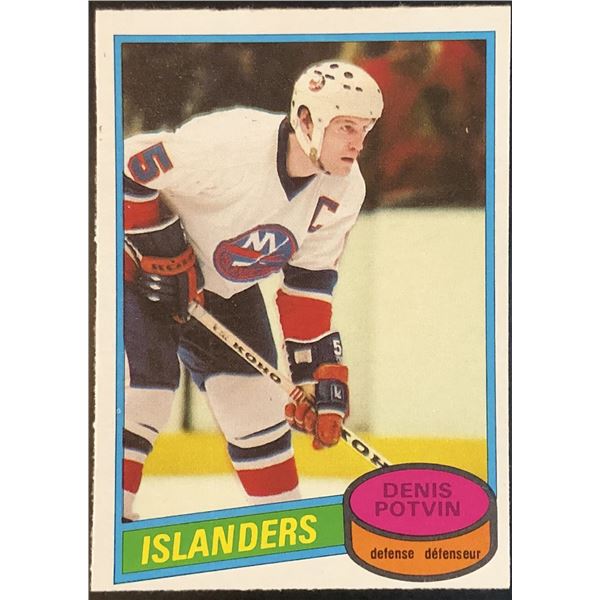 1980-81 O-PEE-CHEE DENIS POTVIN (HOF)