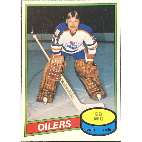 1980-81 O-PEE-CHEE ED MIO ROOKIE CARD