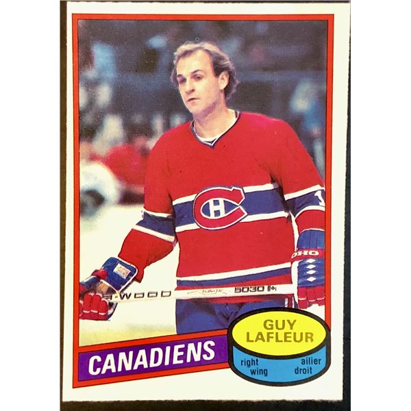1980-81 O-PEE-CHEE GUY LAFLEUR (HOF)