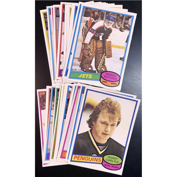1980-81 O-PEE-CHEE NHL COLLECTION (25)