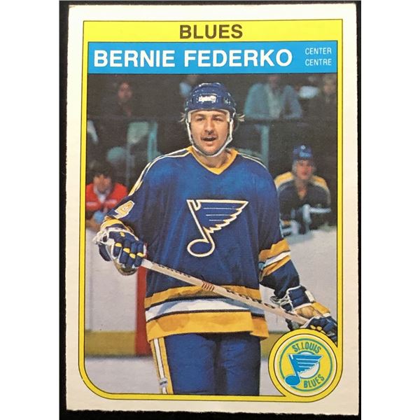 1982-83 O-PEE-CHEE BERNIE FEDERKO (HOF)