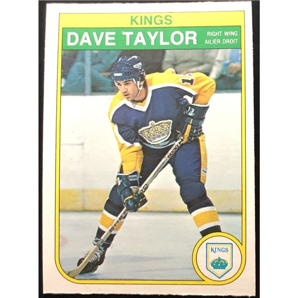 1982-83 O-PEE-CHEE DAVE TAYLOR (HOF)