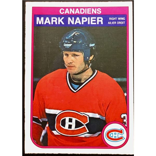 1982-83 O-PEE-CHEE MARK NAPIER