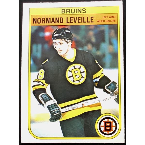 1982-83 O-PEE-CHEE NORMAND LEVEILLE ROOKIE CARD
