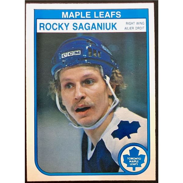 1982-83 O-PEE-CHEE ROCKY SAGANIUK