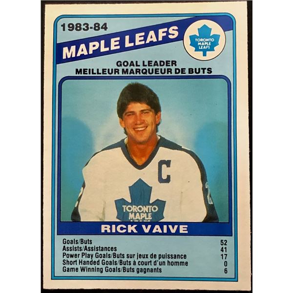 1984-85 O-PEE-CHEE RICK VAIVE