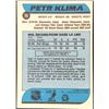 Image 2 : 1986-87 O-PEE-CHEE PETR KLIMA ROOKIE CARD