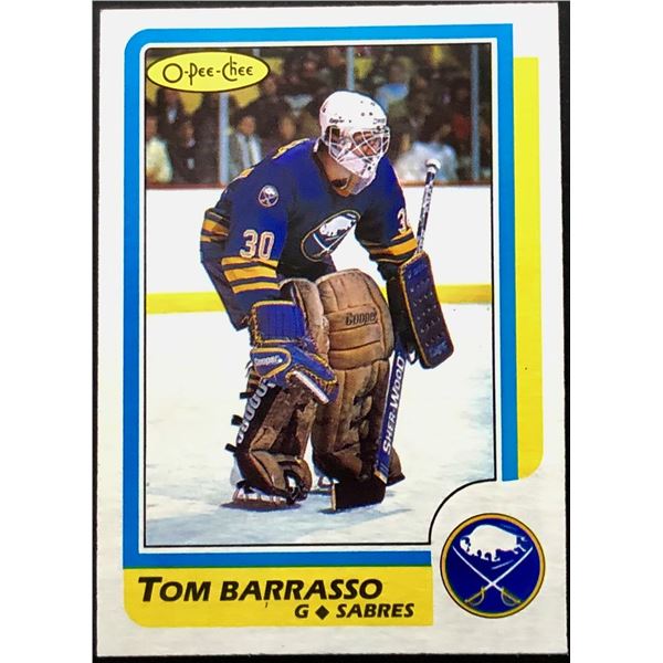 1986-87 O-PEE-CHEE TOM BARRASSO (HOF)