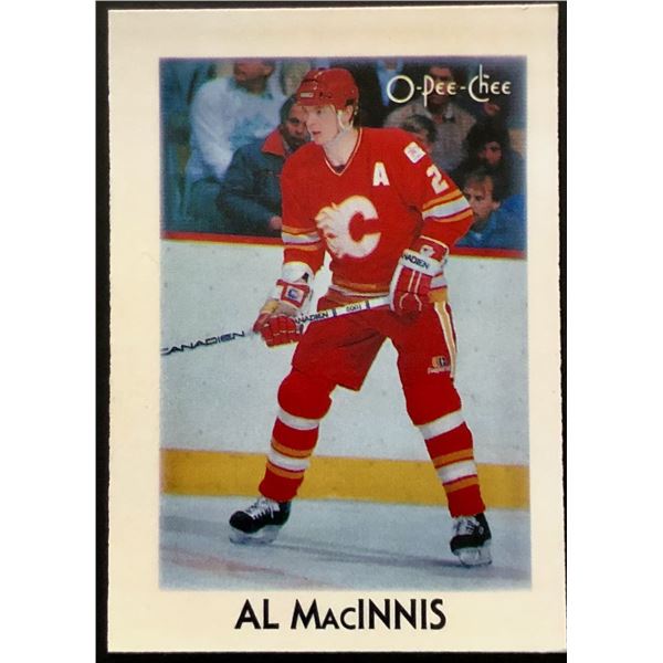 1987-88 O-PEE-CHEE AL MacINNIS (HOF)
