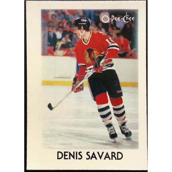 1987-88 O-PEE-CHEE DENIS SAVARD (HOF)