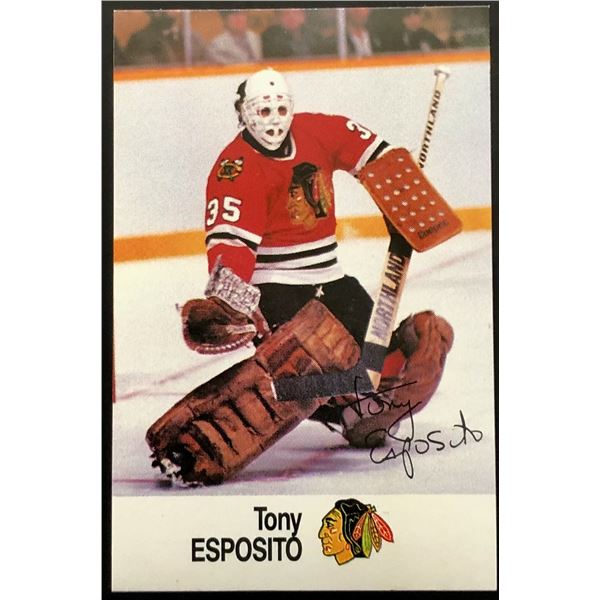 1988-89 ESSO ALL STARS TONY ESPOSITO (HOF)